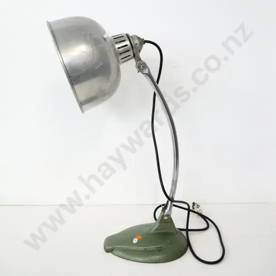 vintage adjustable heat lamp H-560 - shade diameter 230