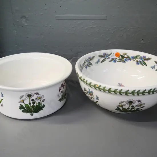Portmeirion 'Botanic Garden' - salad bowl Diameter-230 and baking dish