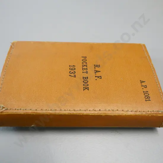 1939 reprint of 1937 RAF Pocket Handbook