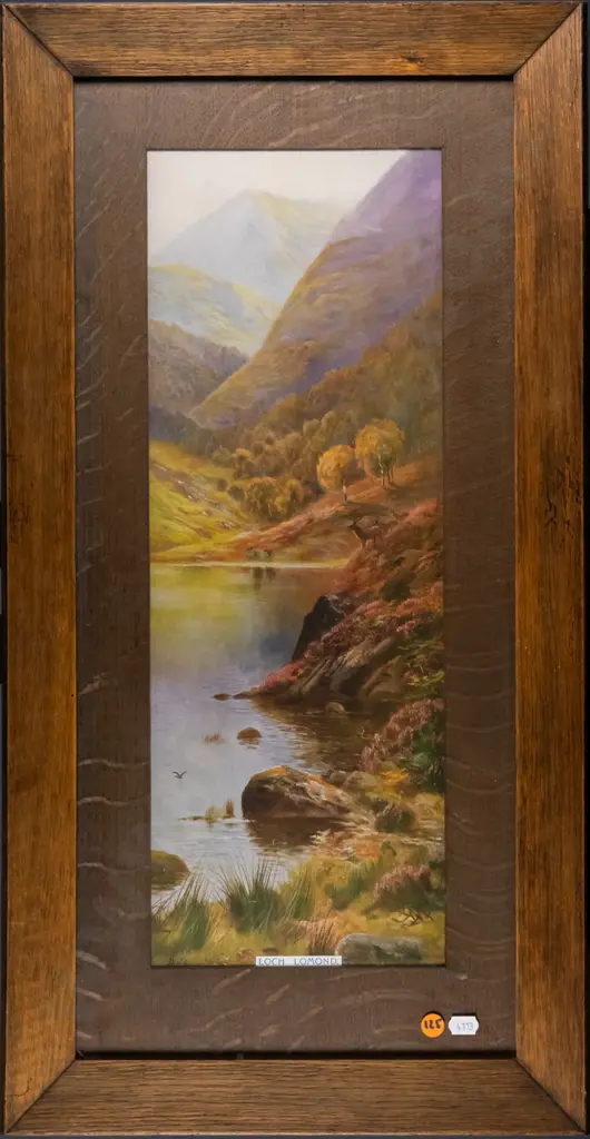 framed print - Loch Lomond  H-500 W-180 Image 1++