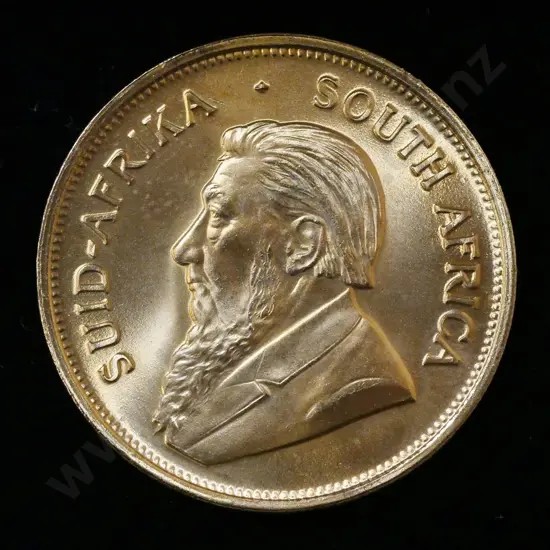 1976 Krugerrand 1 ounce fine gold South African coin