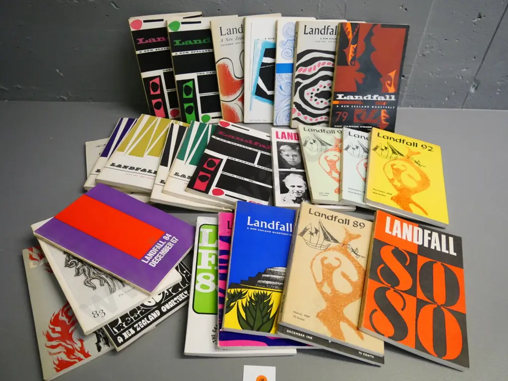 assorted Landfall magazines - 1950s to 1970s Image 1++