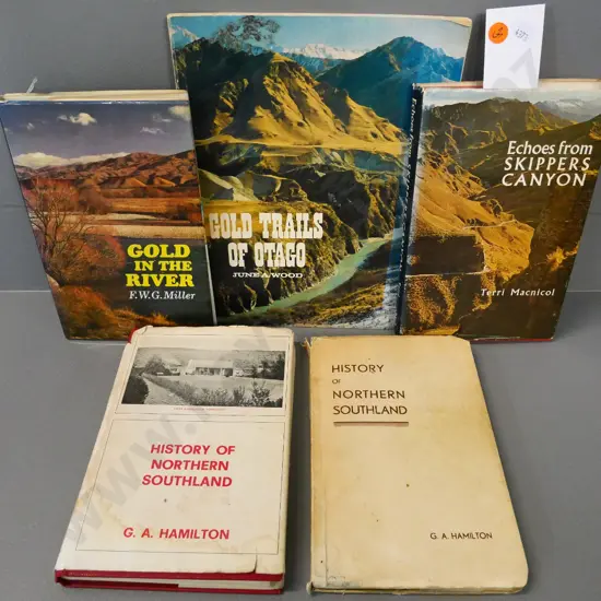 5 New Zealand South Island histories - Central Otago, Northern Southland, Skipper's Canyon etc.