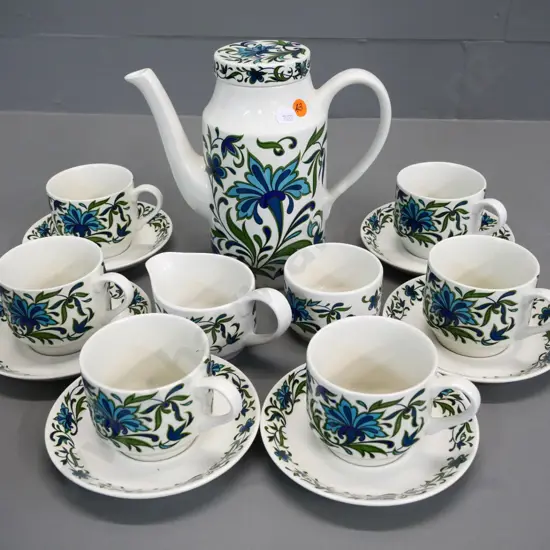 Midwinter coffee set - 1970s pattern