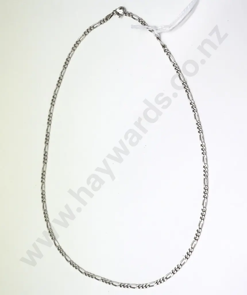 silver link chain stamped 925 Italy Image 1++