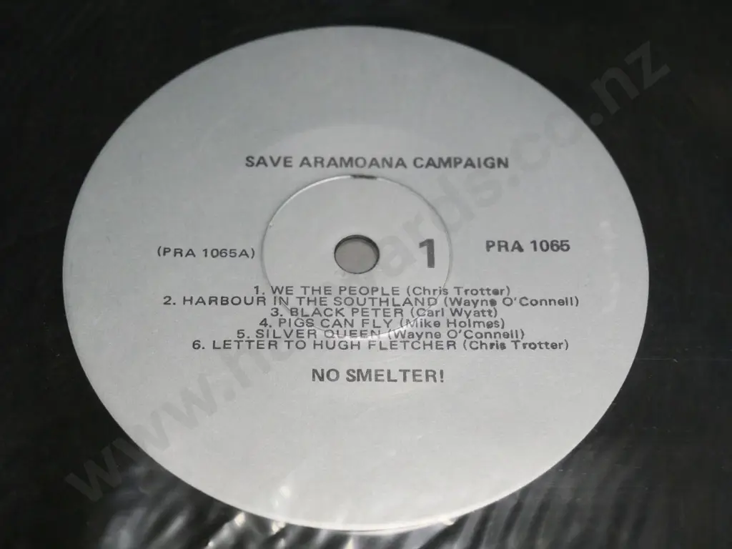LP record - Coromandel Watchdog / Save Aramoana Campaign Image 1++