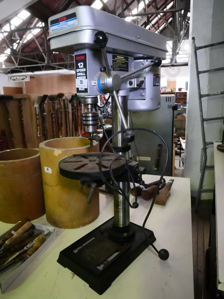Ryobi 12-speed drill press Image 1++