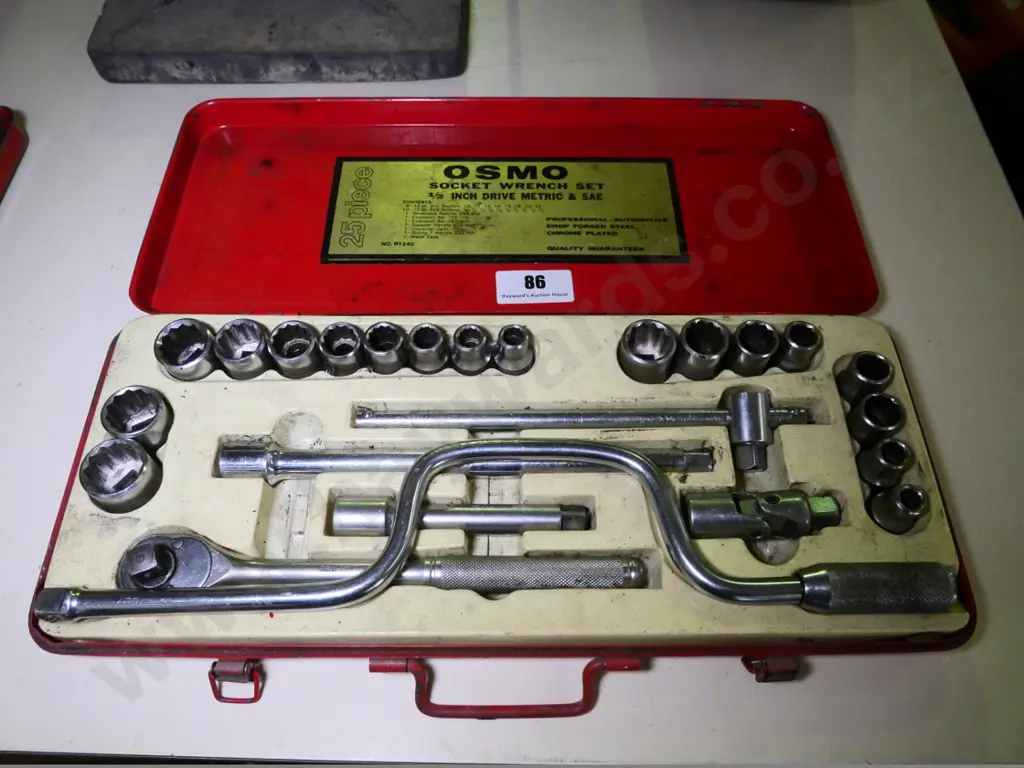 Osmo 25-piece socket set Image 1++