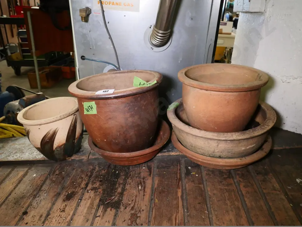 terracotta garden planters Image 1++