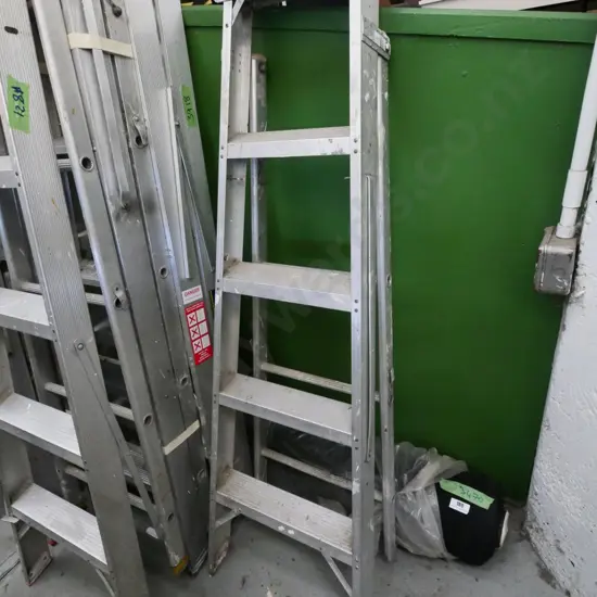 4-step aluminium ladder