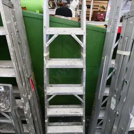 5-step aluminium ladder