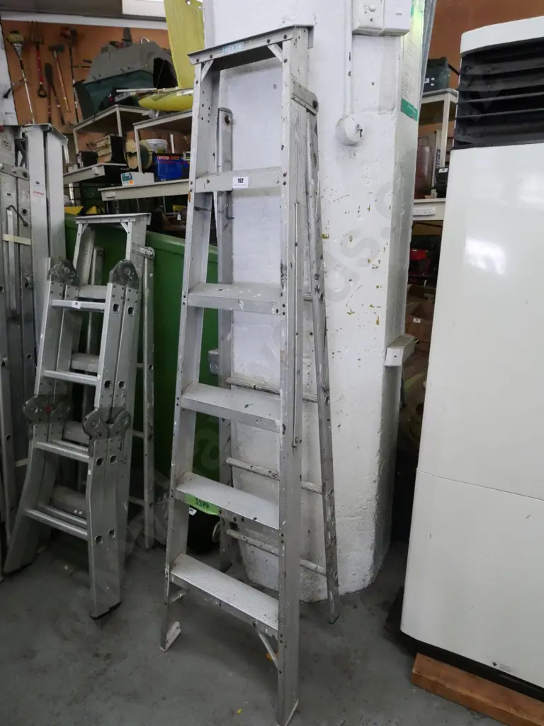 5-step aluminium ladder Image 1++