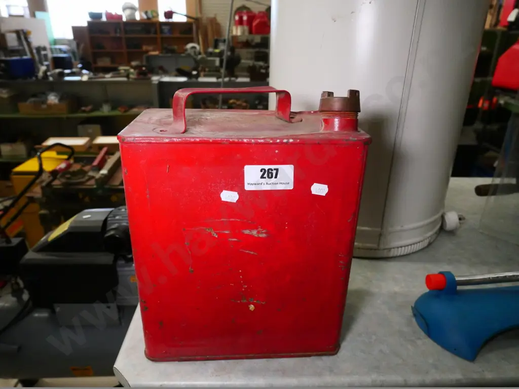 vintage petrol tin Image 1++