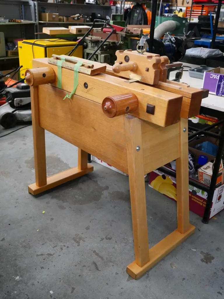 bookbinders lying press, plough, backing boards & tub, made by Fran Weisner of Australia Image 1++