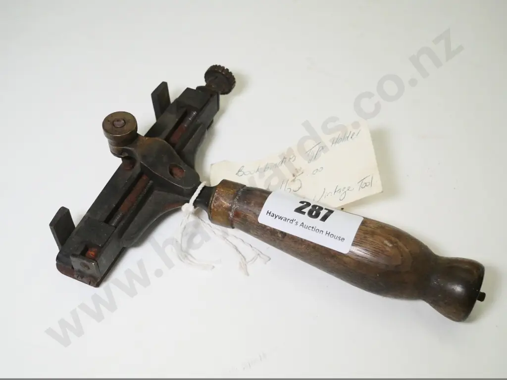 vintage bookbinder's type holder Image 1++