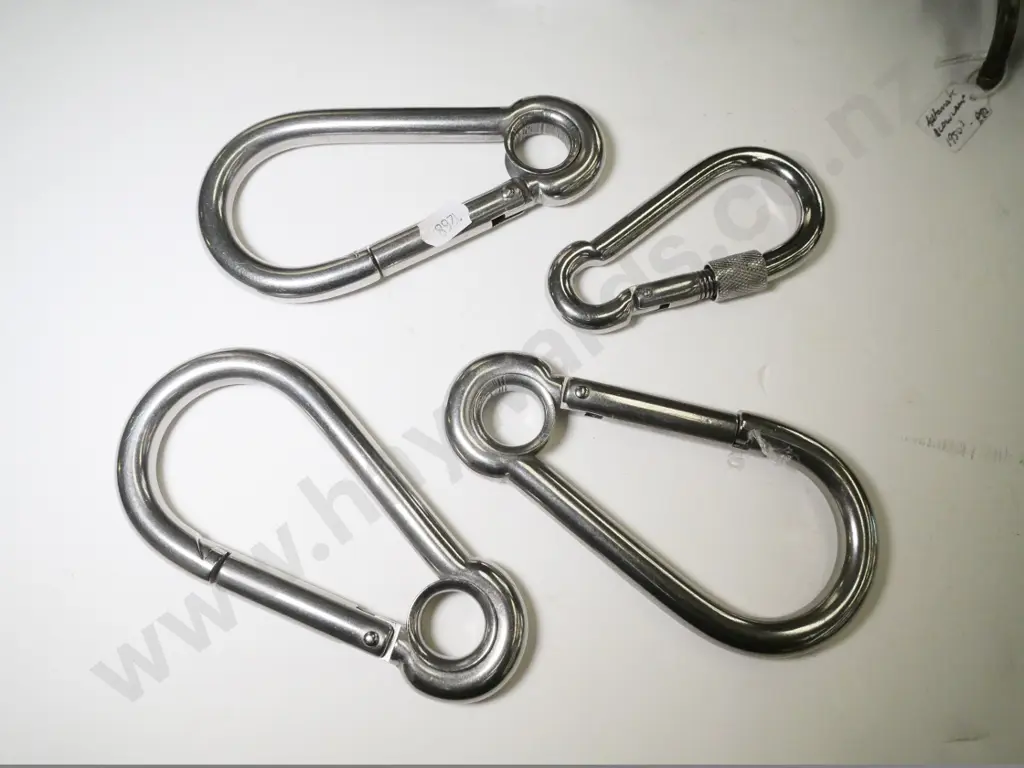 4 carabiners Image 1++