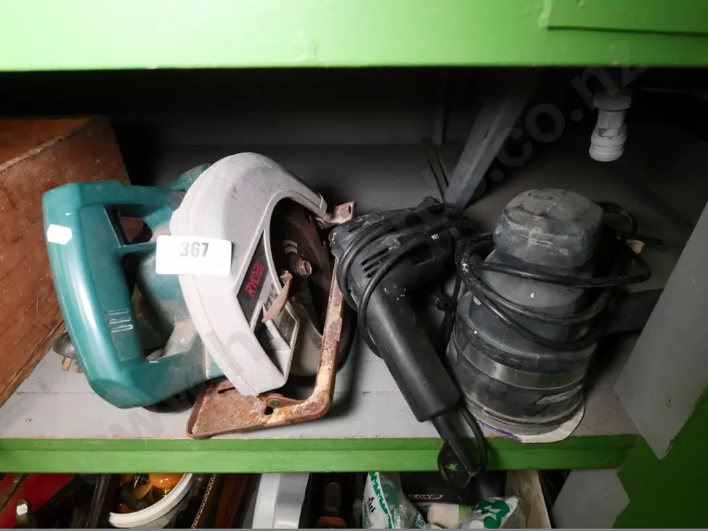 circular saw, electric drill, orbital sander Image 1++