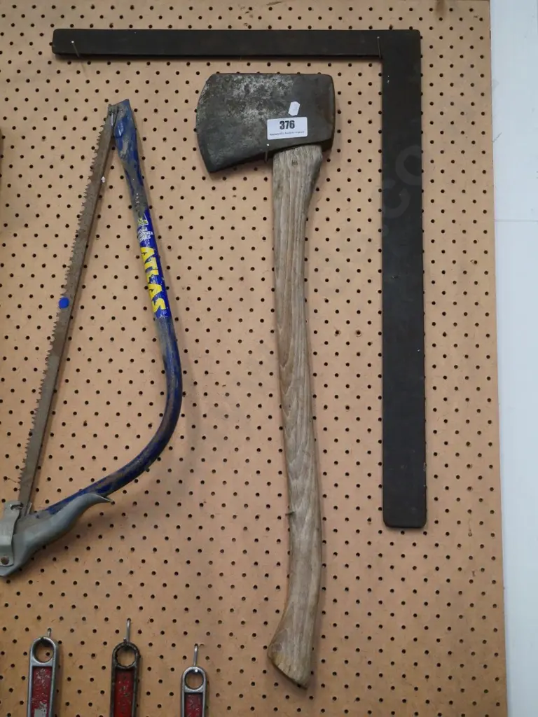 builder's square and an axe Image 1++
