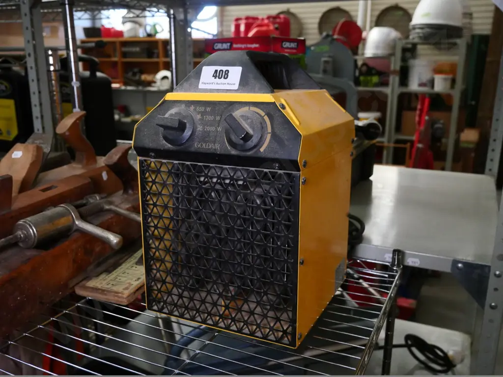 Goldair workshop fan heater Image 1++