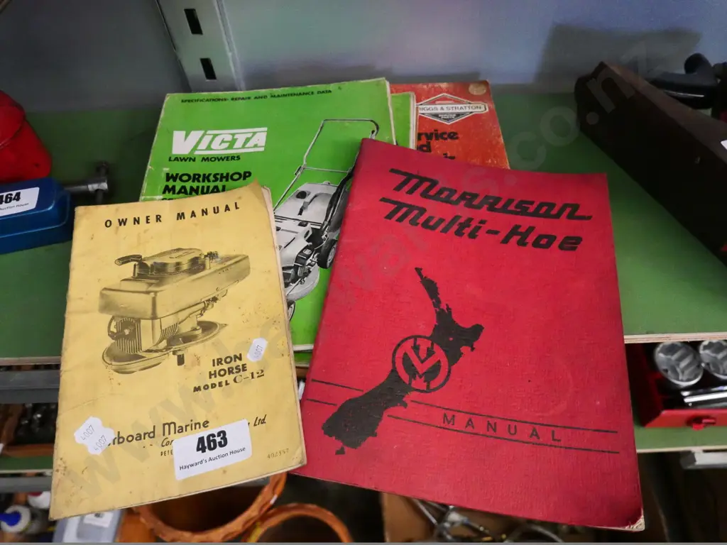vintage lawnmower and other owner's manuals Image 1++