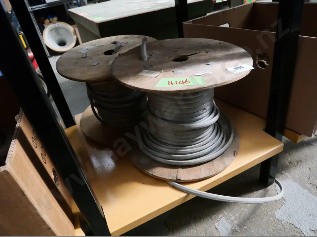 2 part reels of electrical cable Image 1++