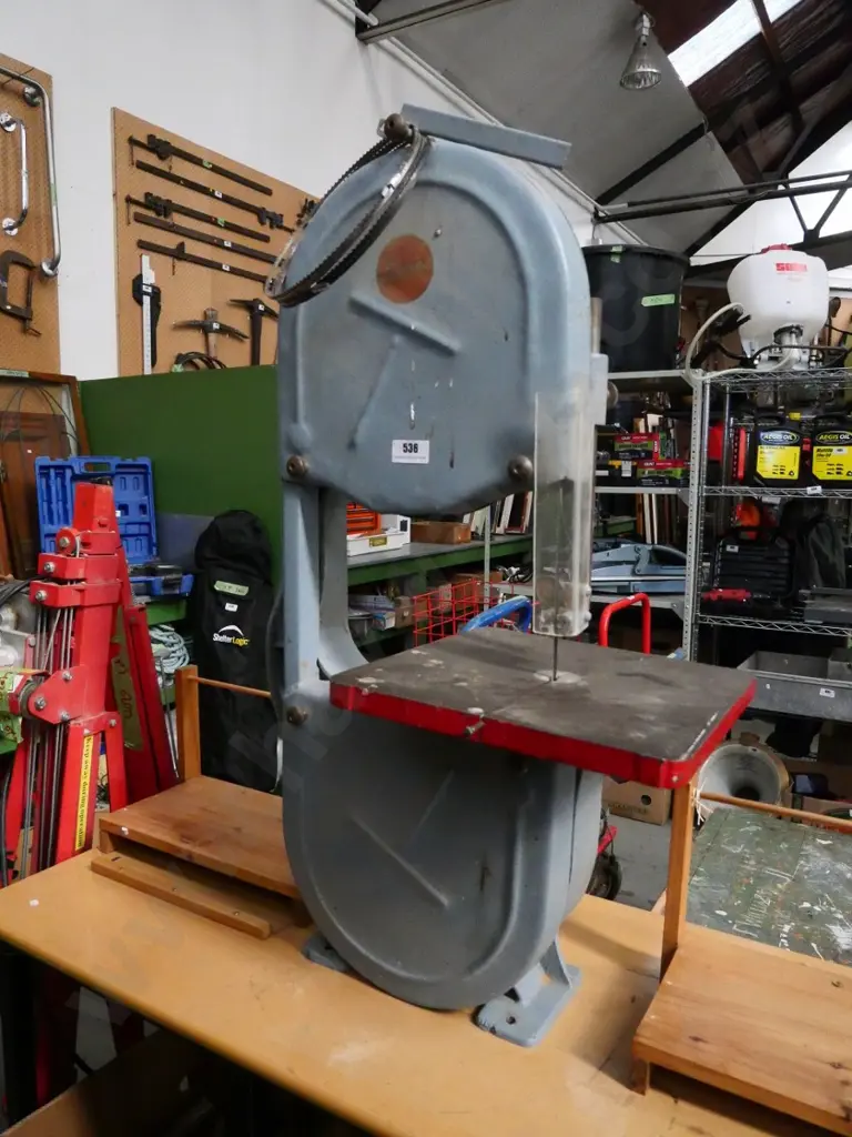 Samson band saw - needs external motor and belt Image 1++