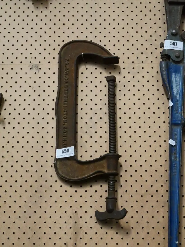 vintage G-clamp Image 1++