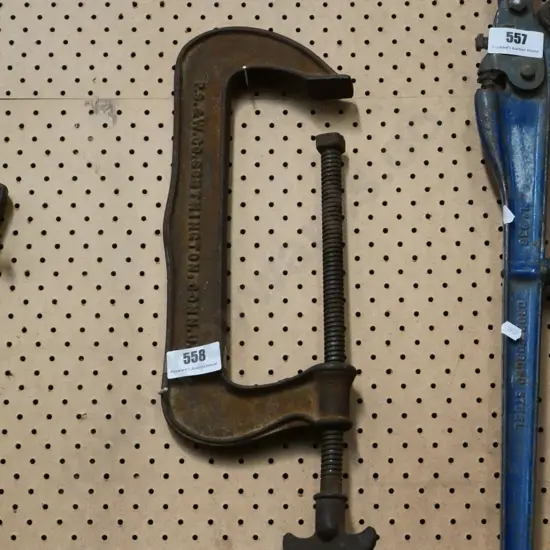 vintage G-clamp