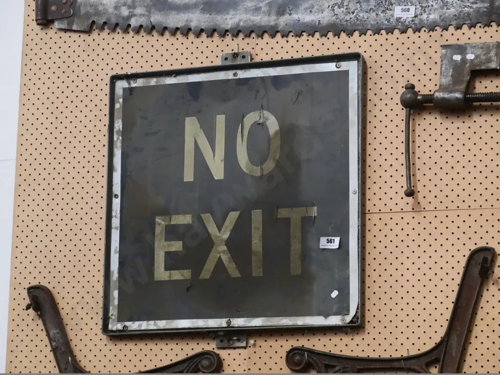 No Exit road sign Image 1++