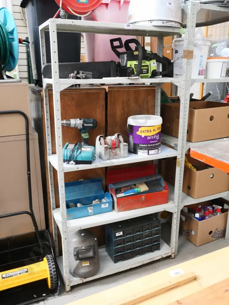 metal workshop shelves Image 1++