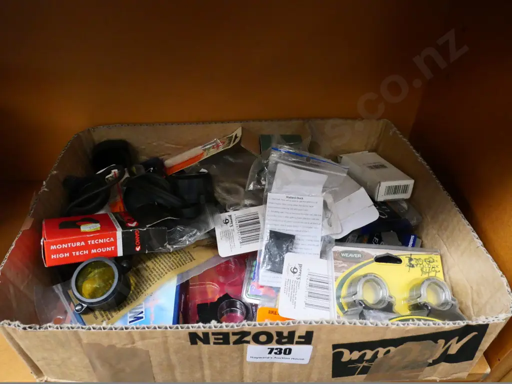 box of hunting and fishing accessories Image 1++