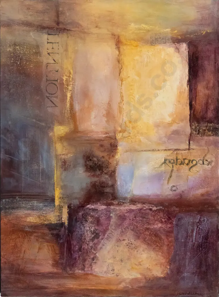 Doreen McNeill - oil on canvas - "Return" H-740 W-560 Image 1++