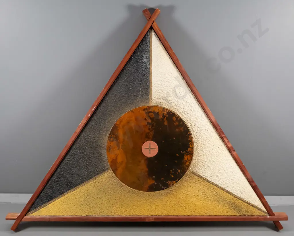 Makoure Scott  - framed mixed media - abstract H-1050 W-1400 Image 1++