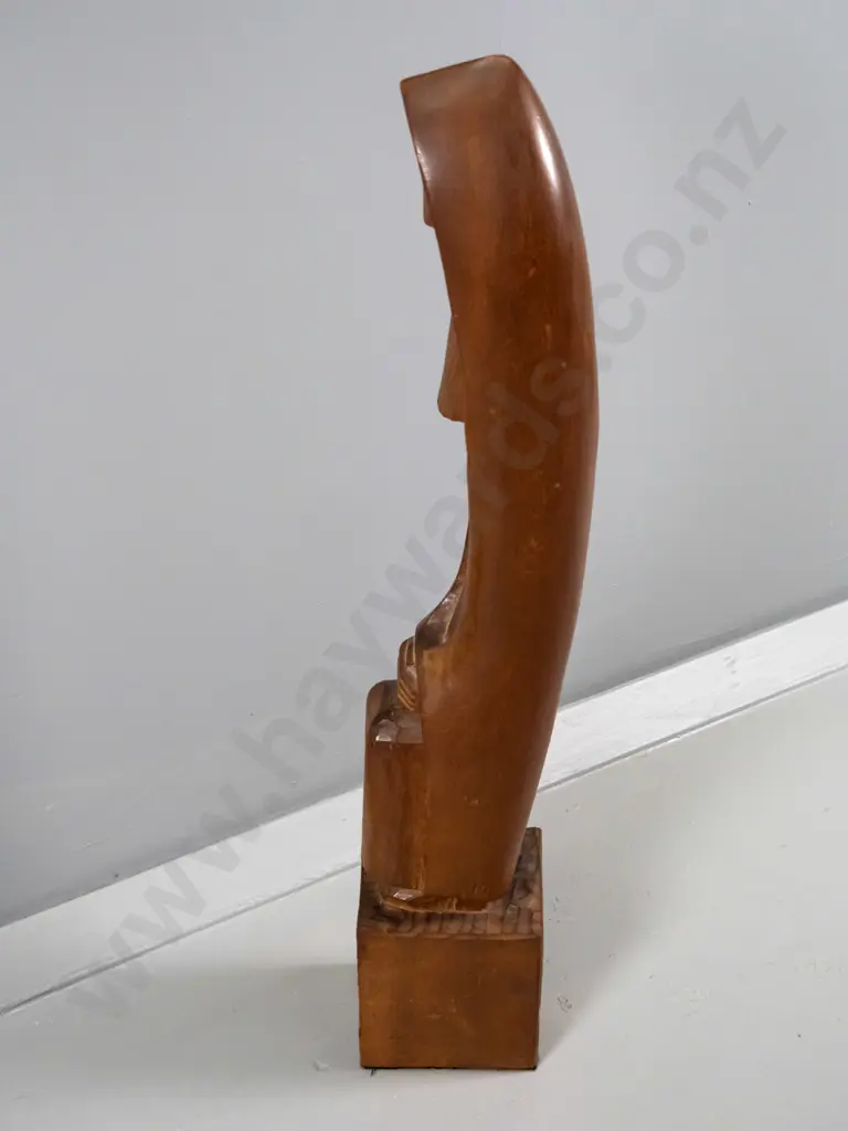 John Middleditch - carved wood religious sculpture - some scratches H-660 Image 1++