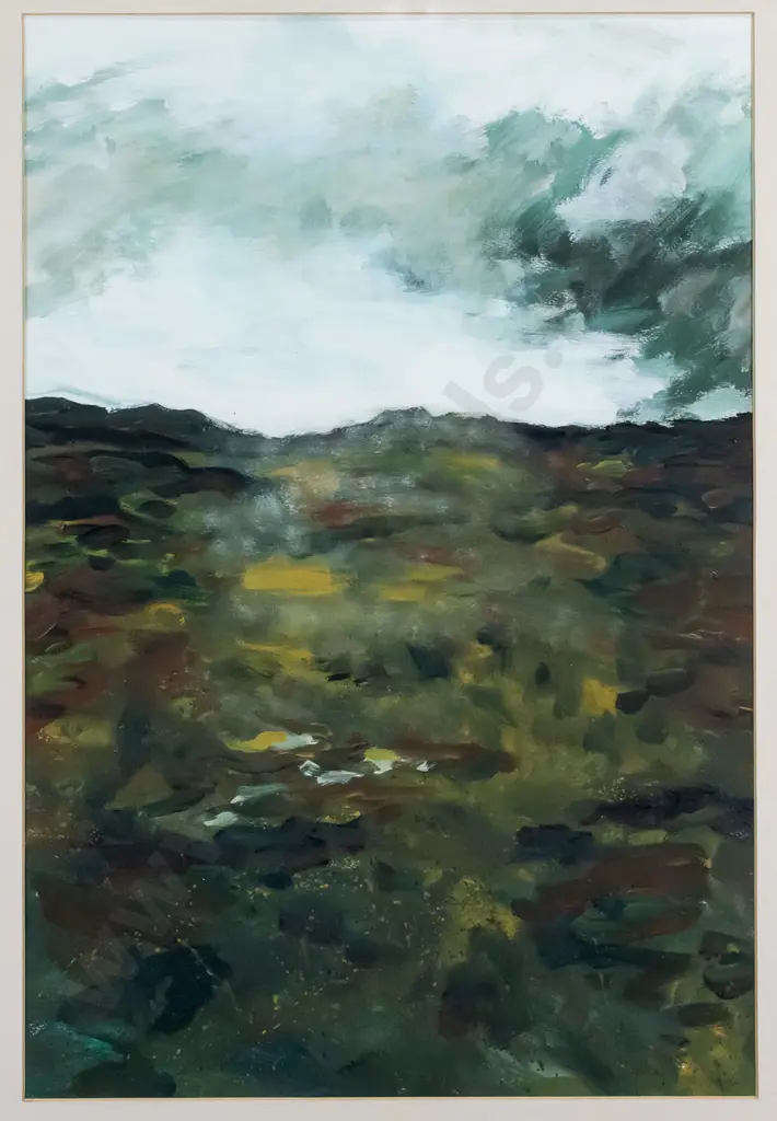 Odelle Morshuis 96 - framed oil "Excursion" H-560 W-380 Image 1++