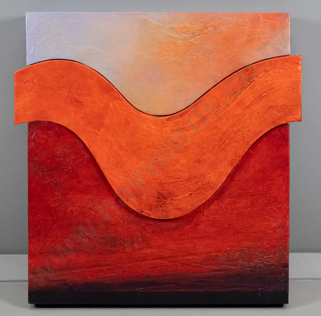 Patterson Parkin 2001 - oil on board - abstract H-510 W-500 Image 1++