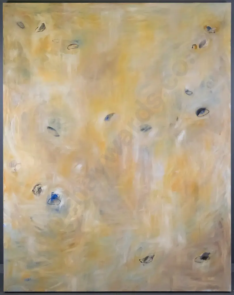 Unsigned - box oil on canvas - abstract - H-1430 W-11230 Image 1++