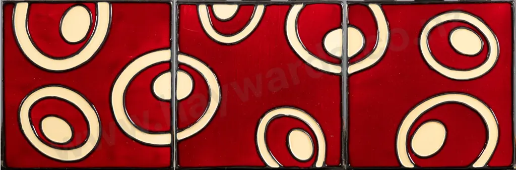 Deborah Fuller - set of 3 untitled oils on canvas - each 200x200 Image 1++