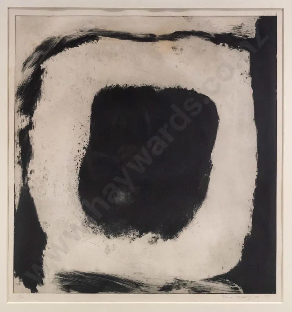 David Hegarty Nov 1997 - framed ltd edition print 1/10 - abstract H-540 W-410 Image 1++