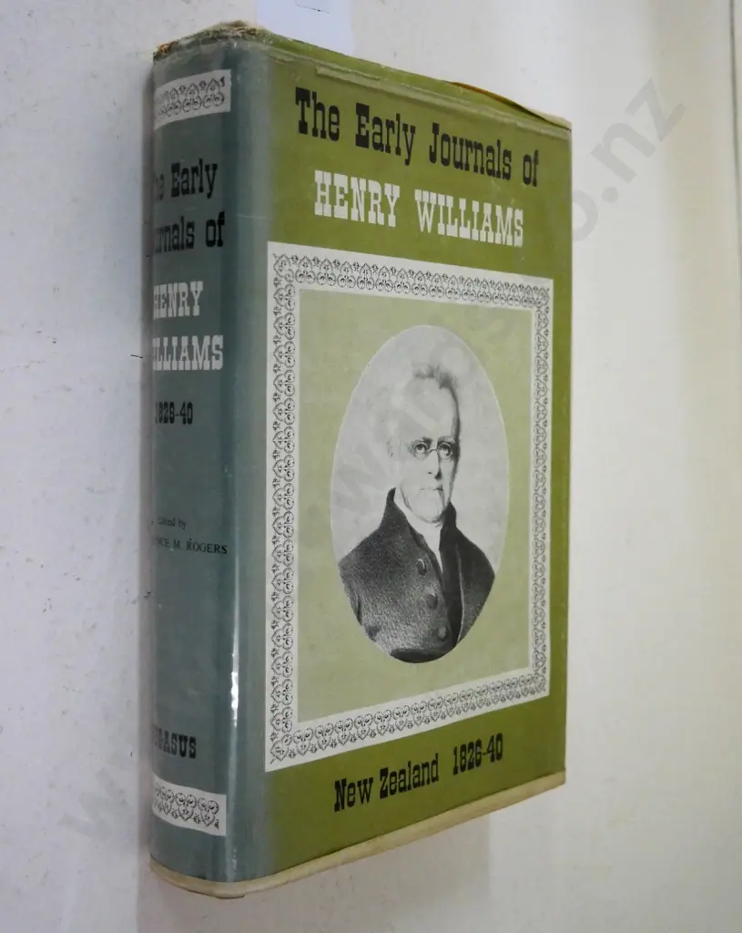 Early Journals of Henry Williams - New Zealand 1826-40, published 1961 - some wear Image 1++