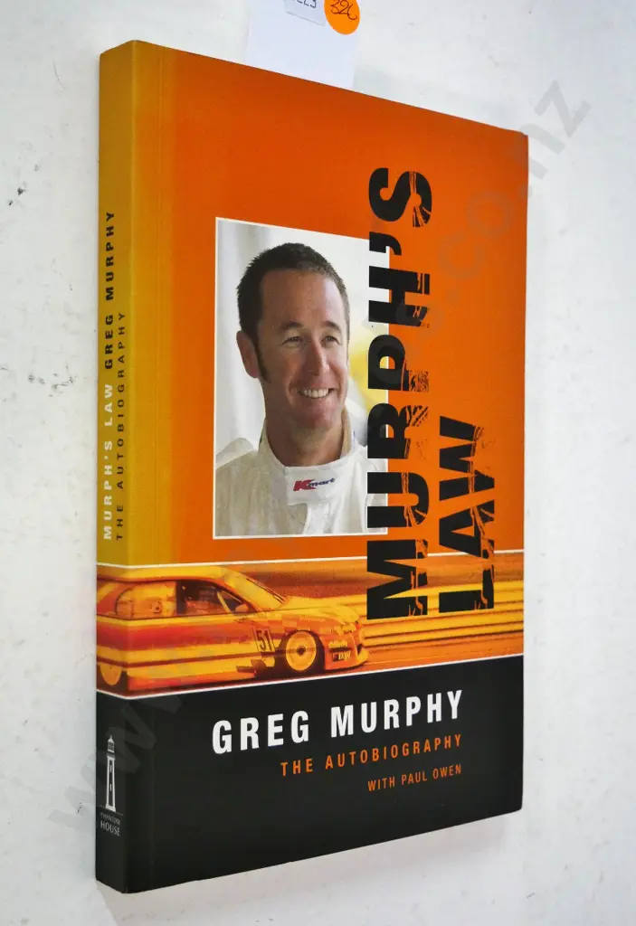 signed copy Greg Murphy - Murphy's Law - 2004, very good condition Image 1++