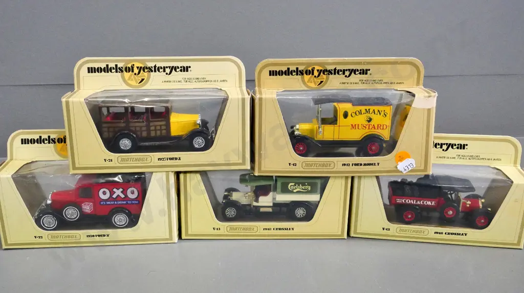 Matchbox Models of Yesteryear - 5 delivery trucks Image 1++