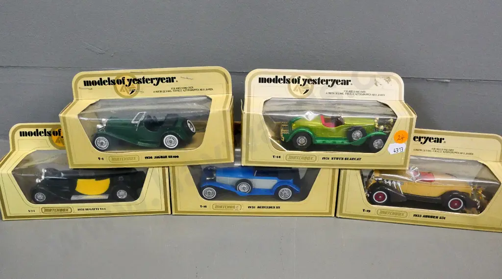 Matchbox Models of Yesteryear - 5 vintage cars Image 1++