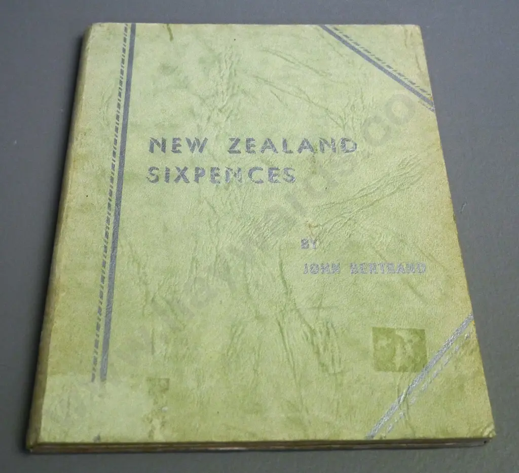 New Zealand coins folder - sixpences 1933-1957 almost complete Image 1++