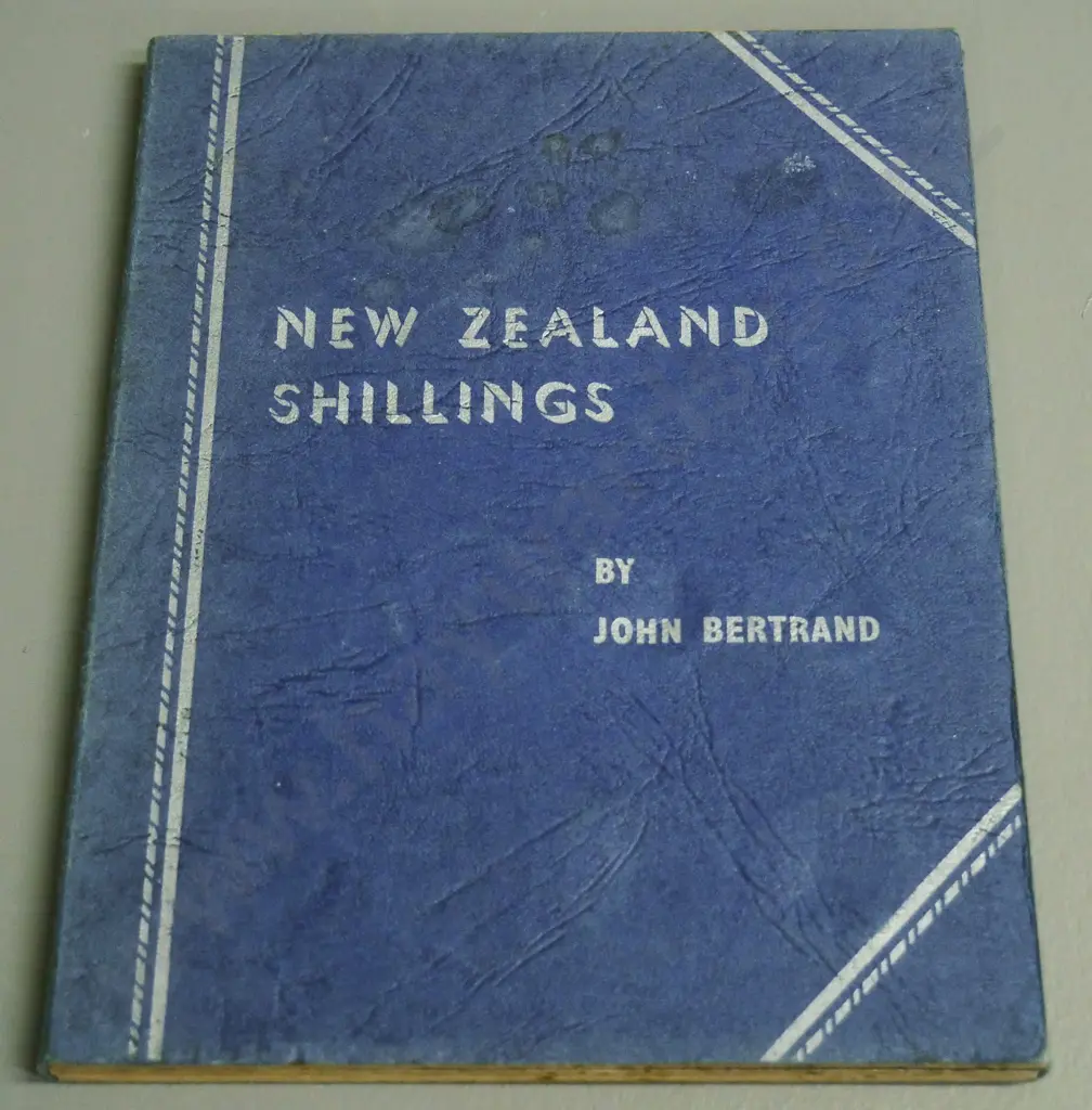 New Zealand coins folder - Shillings 1933-1965 with partial contents Image 1++