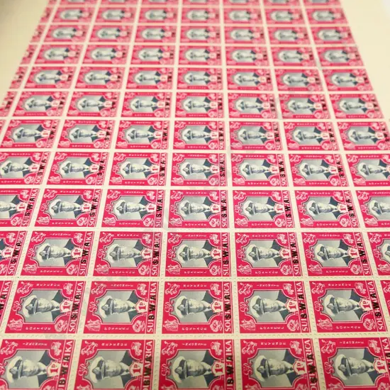 2 volumes loose mint stamp sheets/part sheets - Royal visits/coronation, NZ, Cook Islands, Rhodesia, South Africa etc.