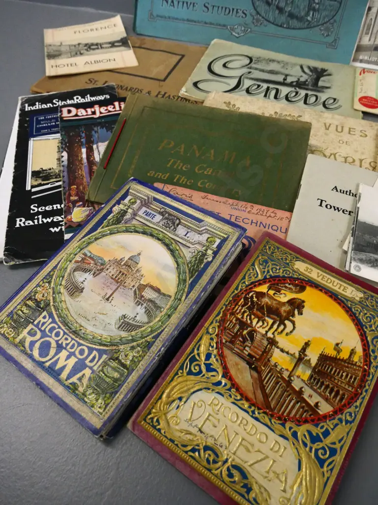 large assortment of souvenir photos sets, postcards, photo prints, etc. - UK, Europe, India, Egypt etc. Image 1++