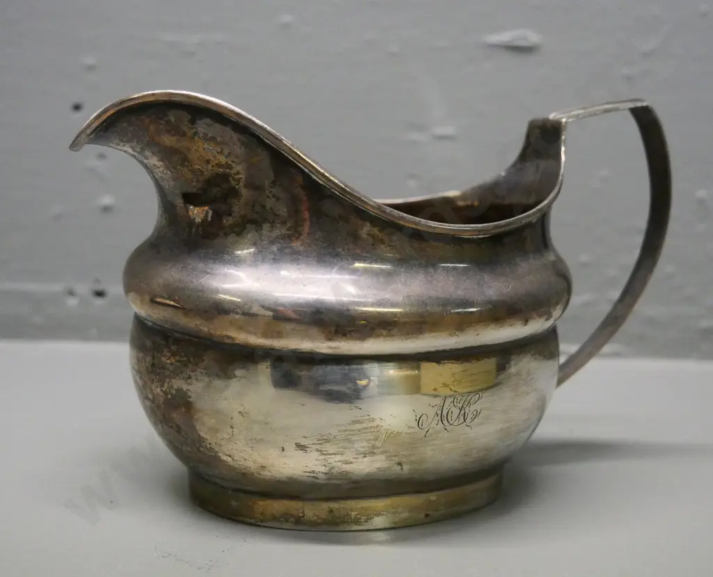 sterling silver creamer jug H-100 L-150 Image 1++