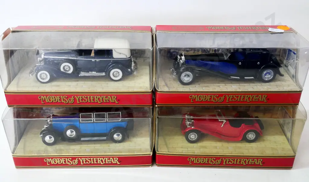 Matchbox Models of Yesteryear - 4 vintage cars Image 1++