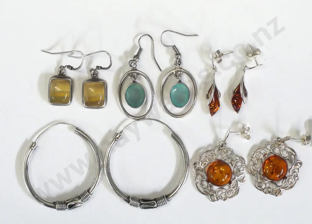 5 pairs of asstd earrings Image 1++